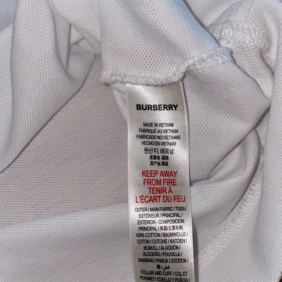 BURBERRY SHIRT SZ 8 - Picture 9 of 9